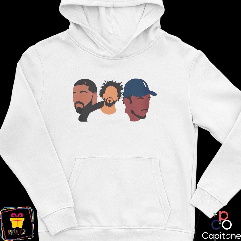 Drake J Cole Kendrick Lamar rapper star hoodie