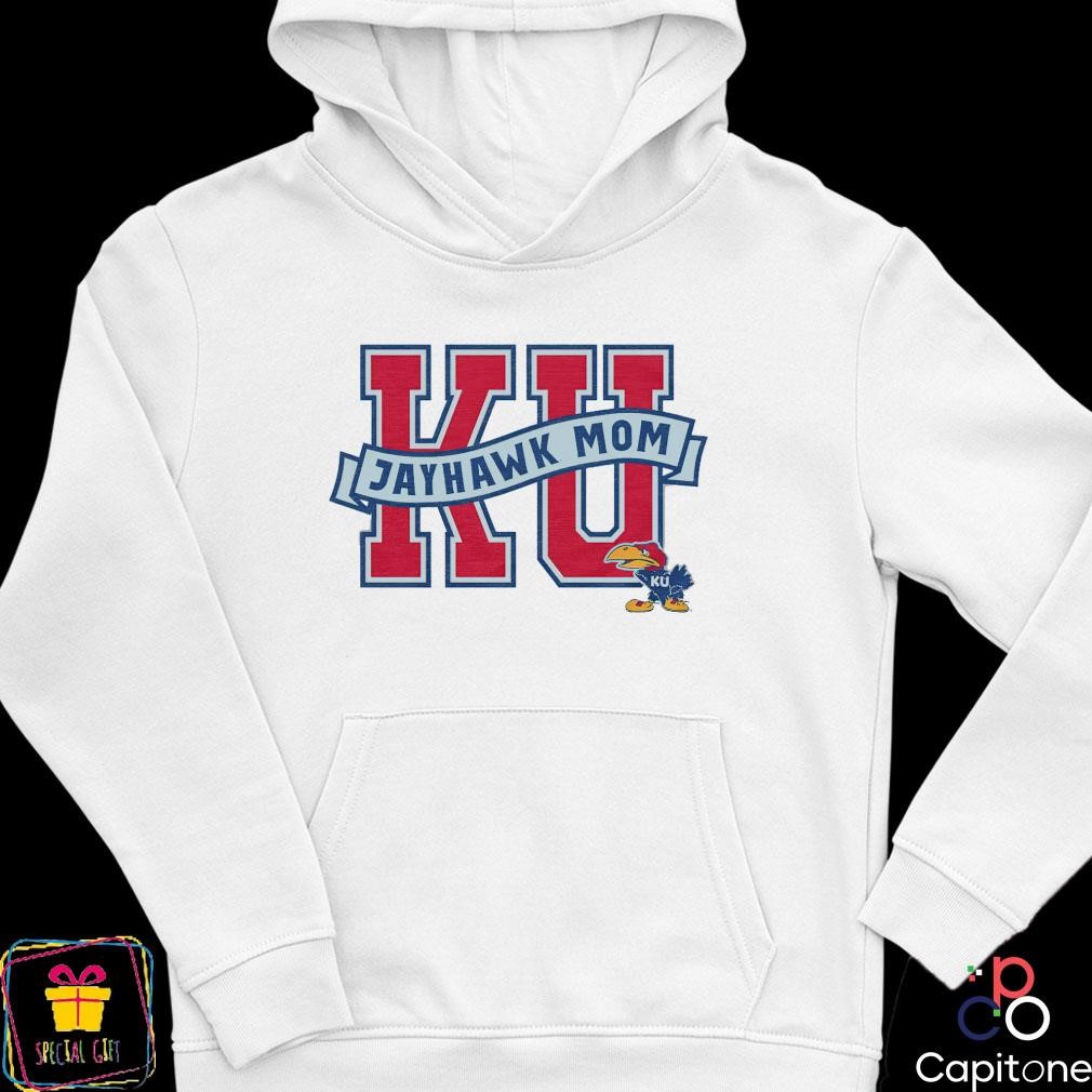 KU Jayhawk Mom hoodie
