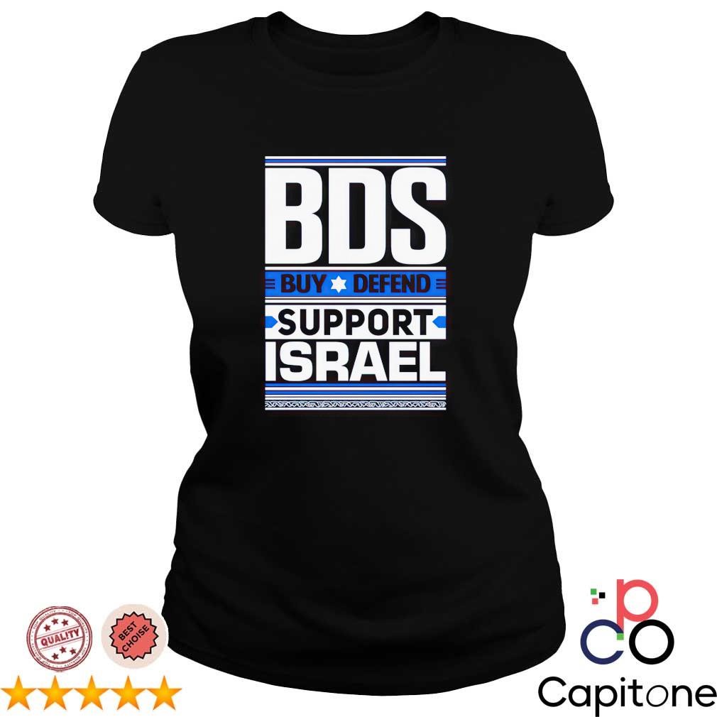 BDS buy defend support Israel shirt, hoodie, sweater, long sleeve 