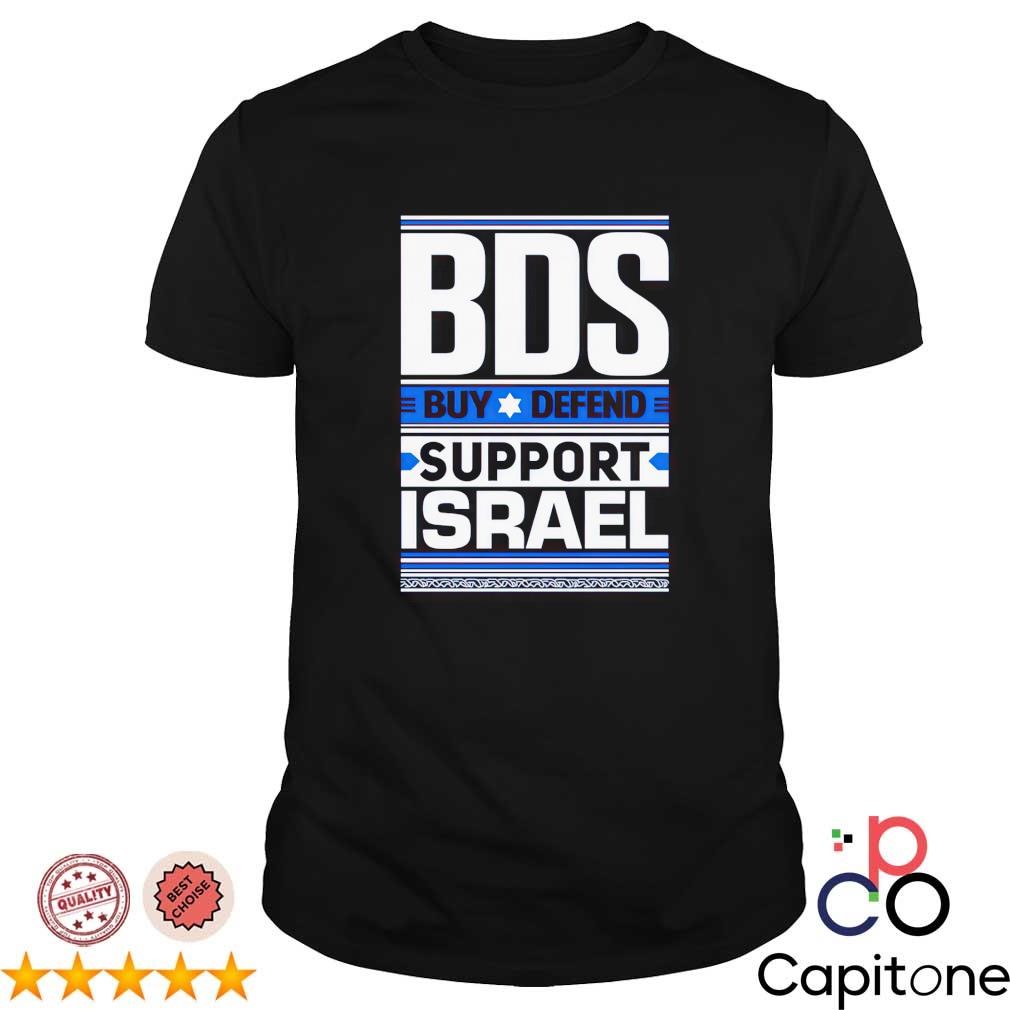 BDS buy defend support Israel shirt, hoodie, sweater, long sleeve 