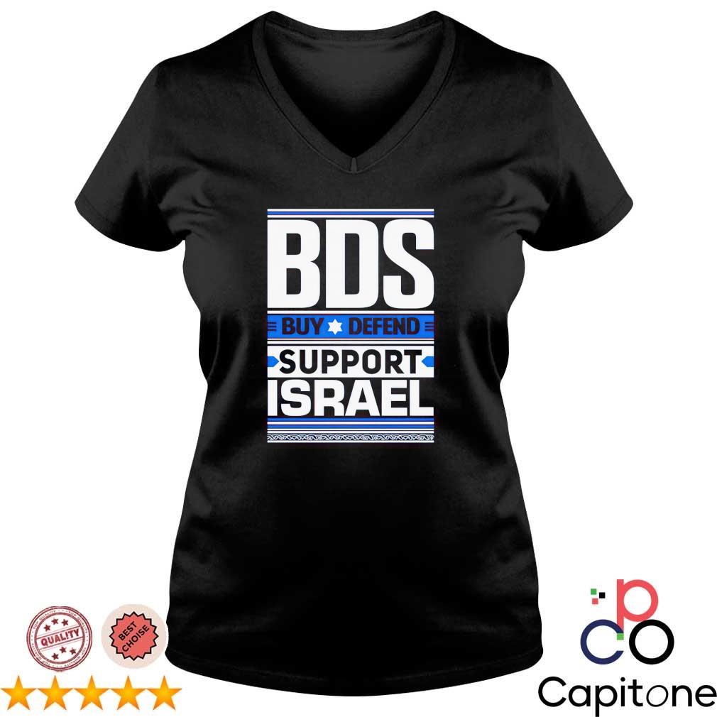 BDS buy defend support Israel shirt, hoodie, sweater, long sleeve 