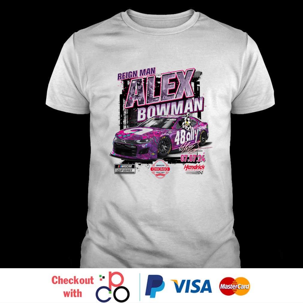 Reign man Alex Bowman 2024 Grant Park 165 race winner shirt 