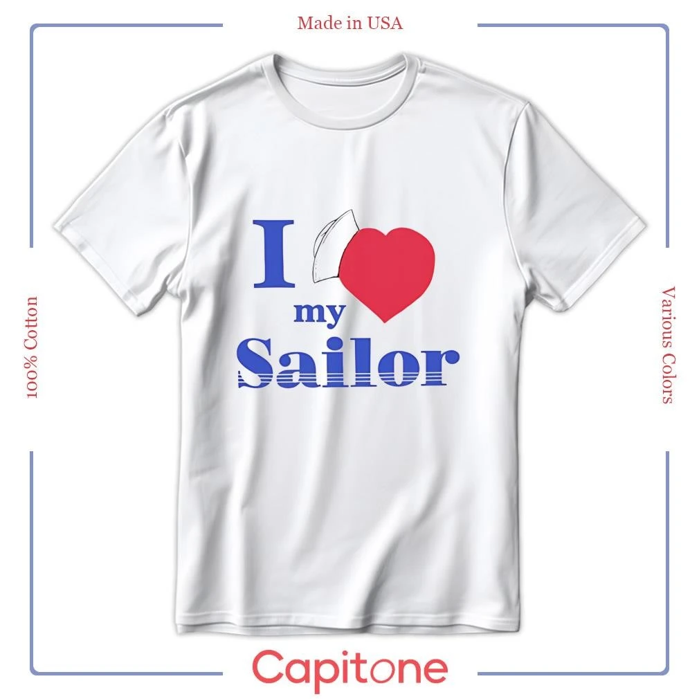 【NOAH】 ★ I LOVE MY SAILOR TEE ★ WHITE I Love My Sailor Tee - Noah